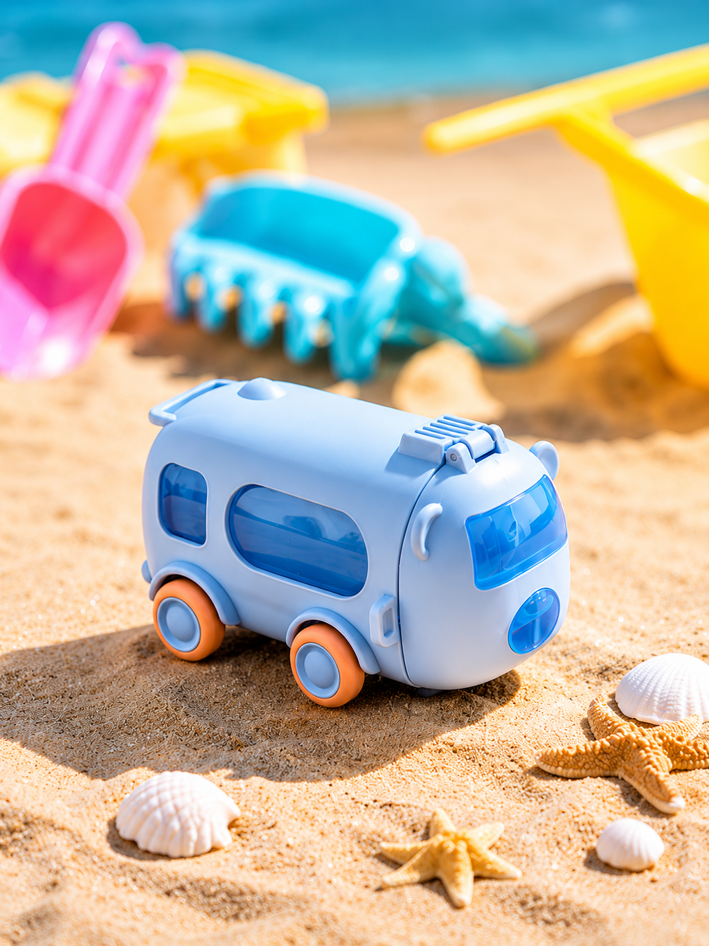 Mini bus kids water bottle leakproof school sipper India – Citydrop