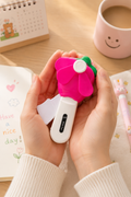 Kawaii strawberry mini handheld pocket fan India – Citydrop