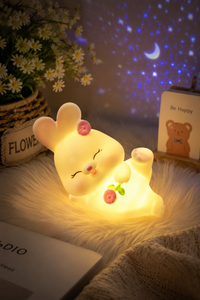 WarmGlow Rabbit Night Lamp – Perfect Gift for Kids & Couples