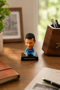 Dhoni inspired cricket legend statue desk decor India – Citydrop