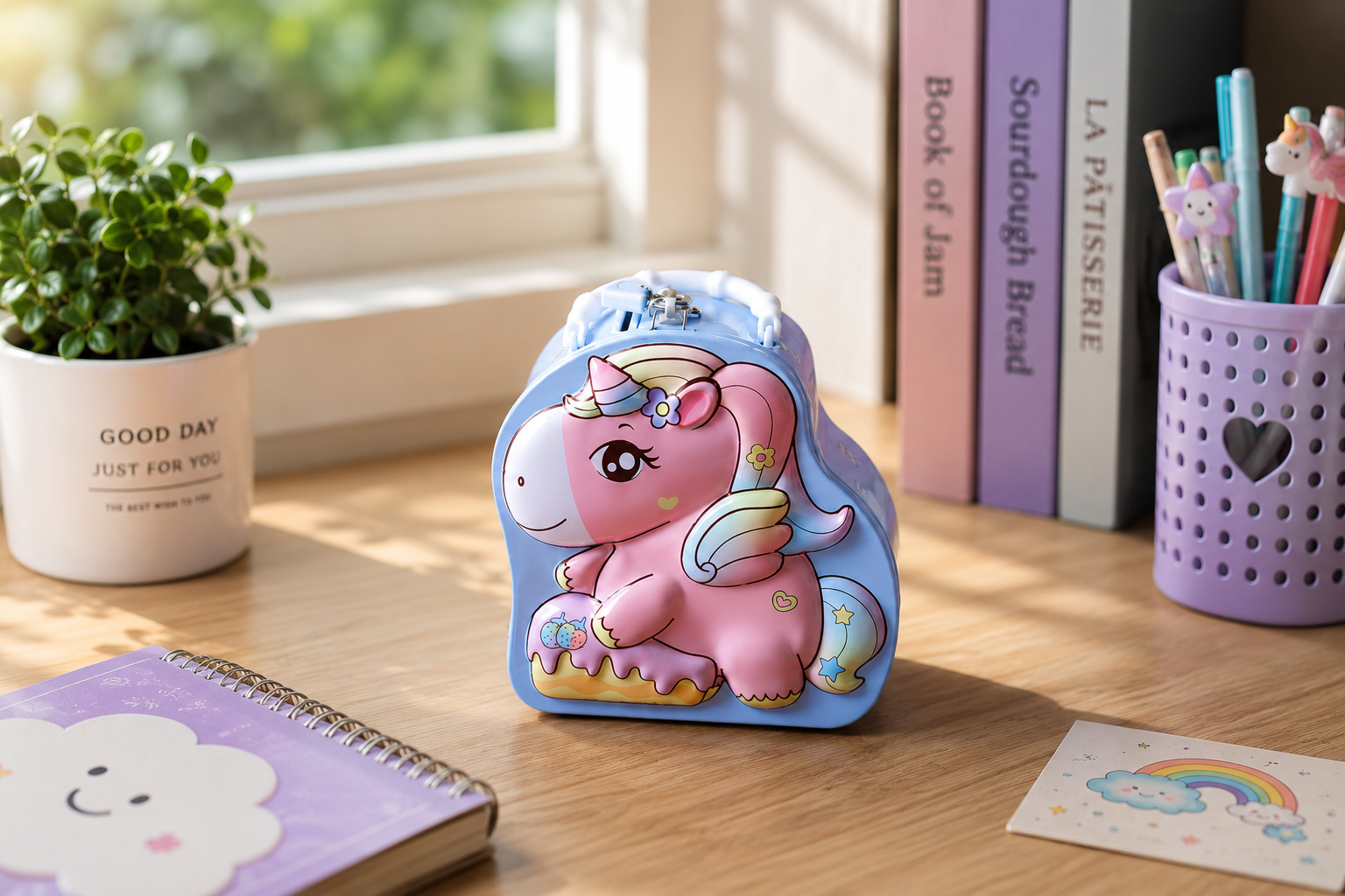 Cute unicorn piggy bank birthday return gift for girls – Citydrop