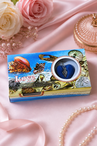 Ocean inspired pearl necklace jewellery gift set India – Citydrop
