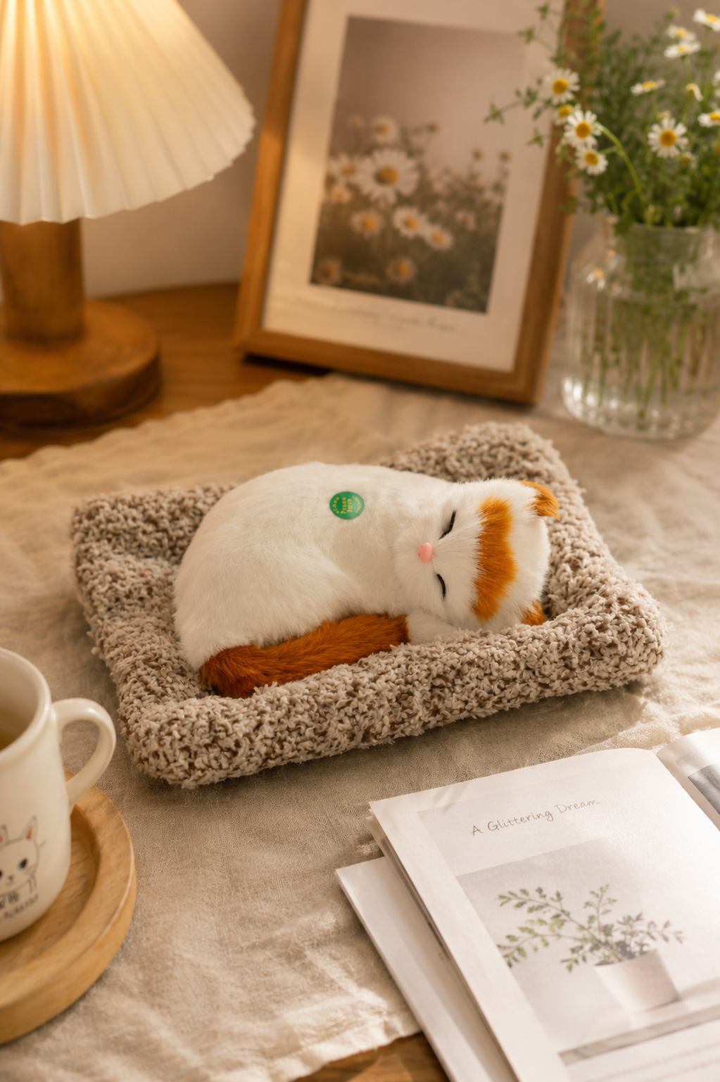Ultra soft cat cushion plush for home bedroom decor India – Citydrop
