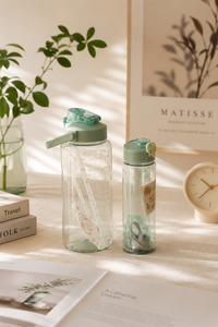 Motivational time marker sipper bottle for workout India – Citydrop
