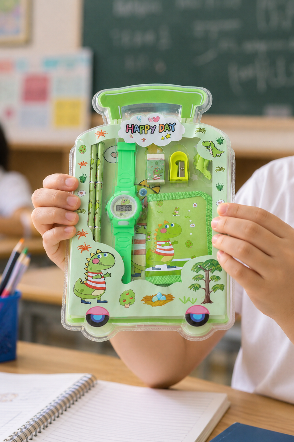 Dino themed stationery combo birthday return gift India – Citydrop