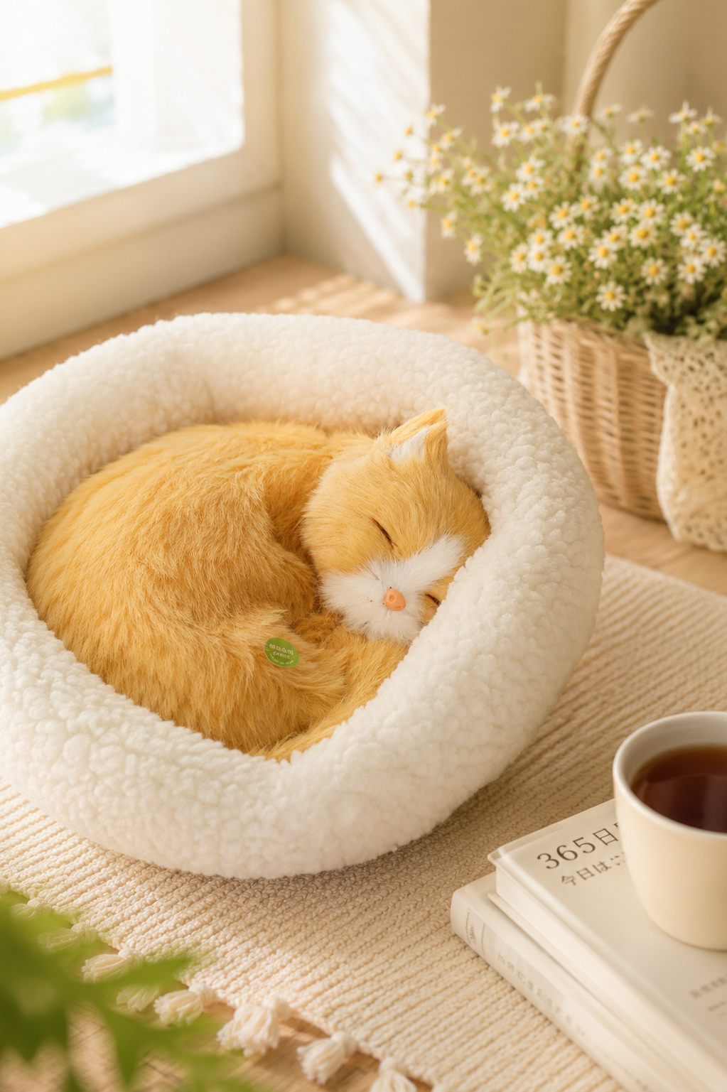 Realistic cat plush toy for kids cat lovers India – Citydrop