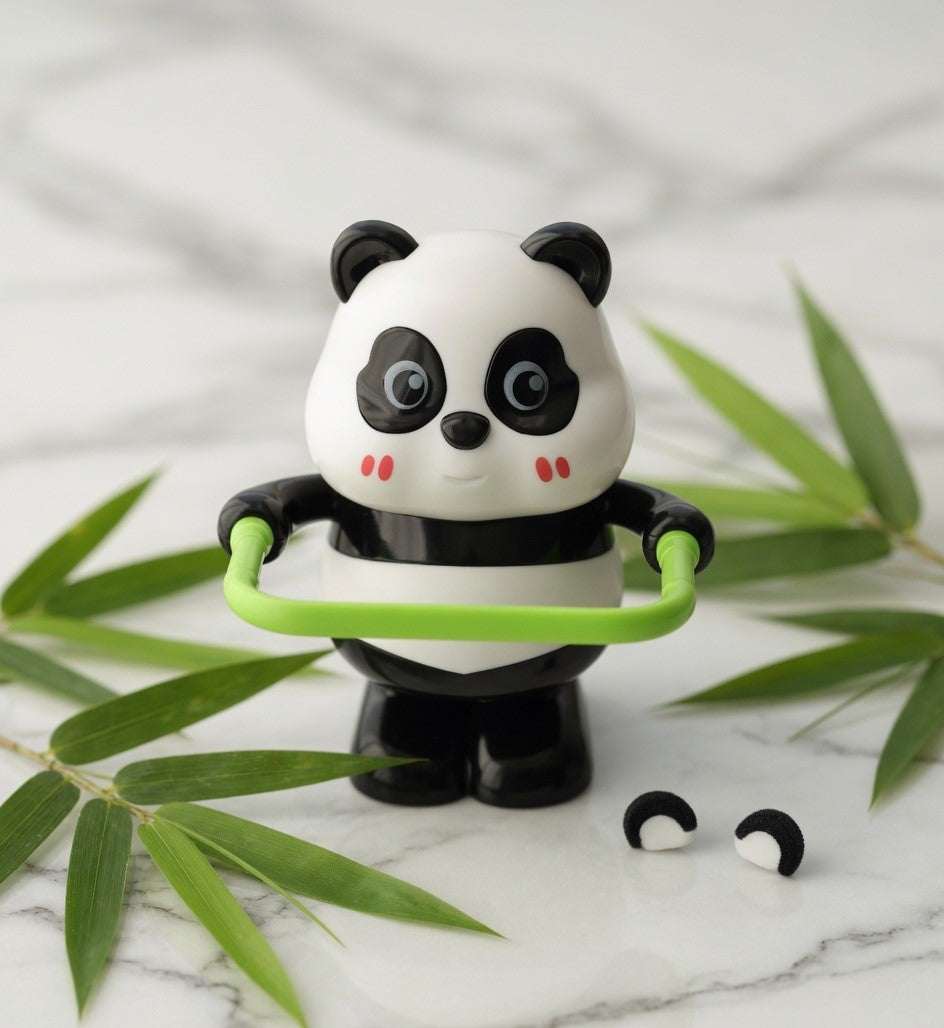 Mini Panda Cartoon Toys for Children Cute Panda Showpiece Set - Citydrop