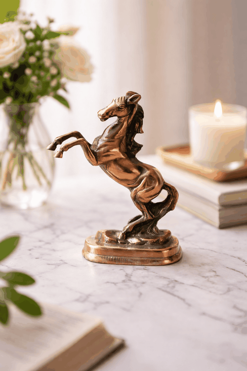 Elegant Bronze Horse sculpture