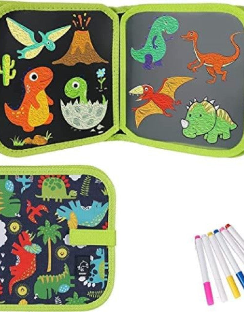 Kids Erasable Book Doodle Set,Magic Drawing Book for Kids