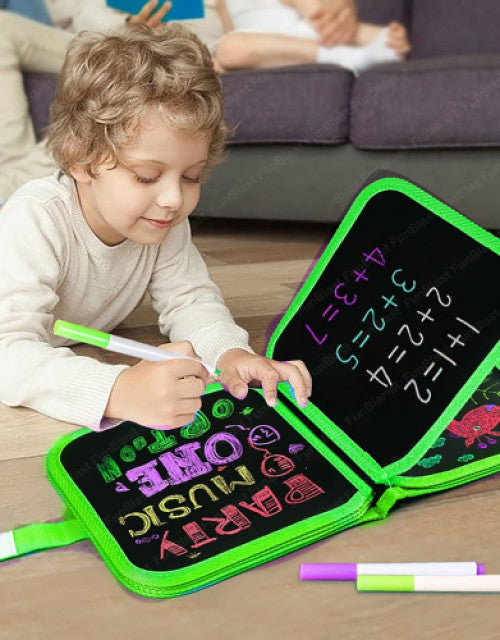 Kids Erasable Book Doodle Set,Magic Drawing Book for Kids