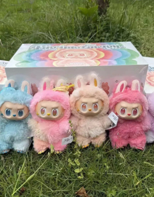 Labubu The Monsters Tasty Macarons Chestnut Cocoa Vinyl Plush ( Multicolor )