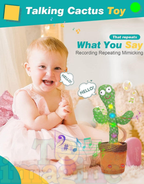 LED Musical Dancing & Mimicry Cactus Toy