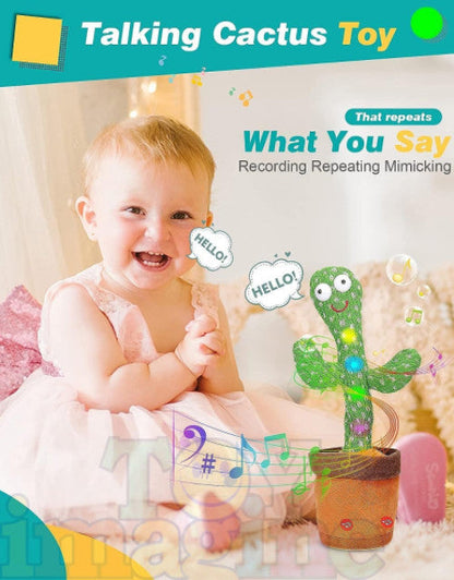 LED Musical Dancing & Mimicry Cactus Toy