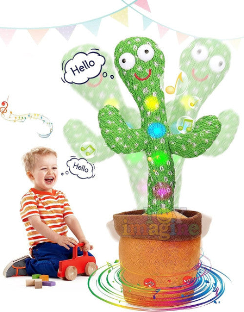 LED Musical Dancing & Mimicry Cactus Toy