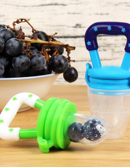 BPA-Free Silicone Fruit Pacifiers For Baby (Pack of 2)