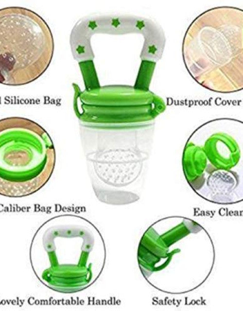 BPA-Free Silicone Fruit Pacifiers For Baby (Pack of 2)