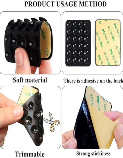 Octopus Phone Holder Silicone Suction Phone Case ( Pack Of 1 )