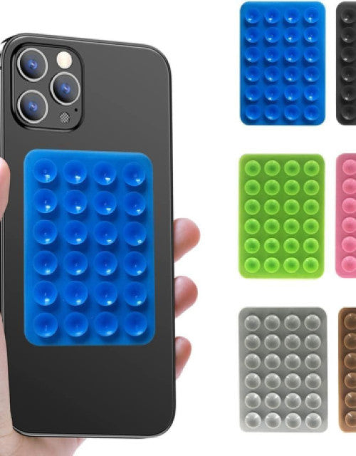 Phone Case Anti-Slip Silicone Back Cover Multipurpose Hands-Free Sticky Pads