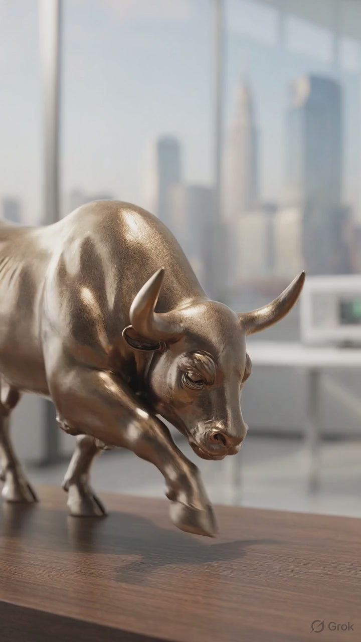 Personalised Bull Sculpture – Custom Luxury Gift India