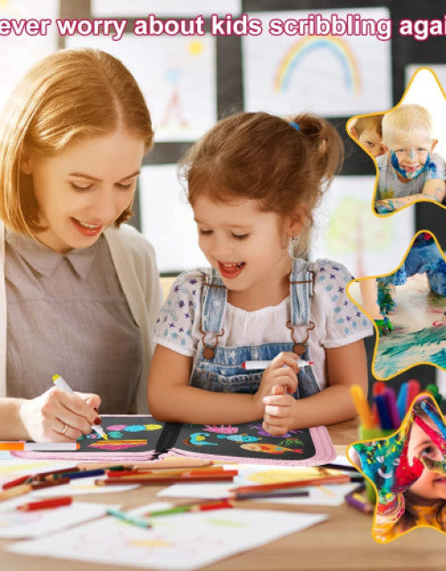 Reusable Doodle Book Set for Kids