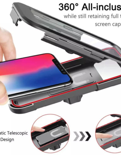 Universal 360 Rotation Bike Waterproof Cell Phone Holder