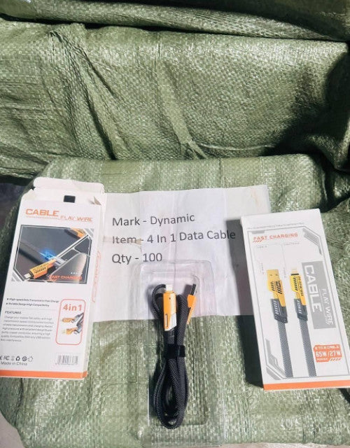 USB C Cable Lightning Cable 4 in 1